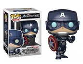 Pozostałe książki - Pop Marvel Avengers Captain America in Stark Tech Suit Vinyl Figure - miniaturka - grafika 1
