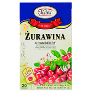 Herbata - Malwa HERBATA OWOCOWA ŻURAWINA 20X2G - miniaturka - grafika 1