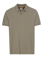 Koszulki męskie - Camel Active Koszulka polo w kolorze khaki - miniaturka - grafika 1