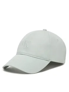Calvin Klein Jeans Czapka z daszkiem Embroidered Monogram Cap LV04K5024G Szary - Czapki i chusty sportowe męskie - miniaturka - grafika 1