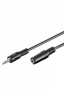 PremiumCord Kabel Kabel audio 3.5mm Jack Męski - 3.5mm Jack Żeński, 10 m, Czarny (kjackmf10) - Kable - miniaturka - grafika 2