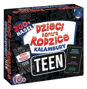 Dzieci kontra Rodzice. Kalambury Teen - Gry planszowe - miniaturka - grafika 1