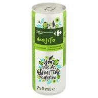 Napoje energetyczne i izotoniczne - Carrefour Napój energetyzujący o smaku mojito 250 ml - miniaturka - grafika 1
