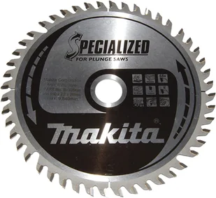 Makita B-32998 piła tarczowa do cięcia drewna 160x20 mm 48 zębów Specialized - Tarcze do pił - miniaturka - grafika 1