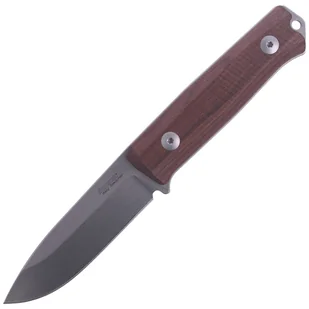 Nóż składany LionSteel Bushcraft Santos Wood, Stone Washed (B40 ST) - Noże - miniaturka - grafika 1
