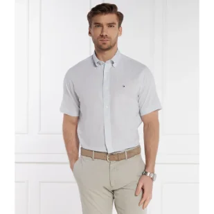 Tommy Hilfiger Koszula | Regular Fit | z dodatkiem lnu - Koszule męskie - miniaturka - grafika 1