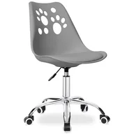 Fotele i krzesła biurowe - Krzesło biurowe obrotowe GROVER grafitowe - miniaturka - grafika 1