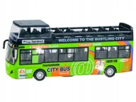 Zabawki zdalnie sterowane - Metalowy AUTOBUS piętrus otwierane drzwi ZA2094 ZI - miniaturka - grafika 1