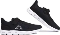 Buty dla dziewczynek - Kappa Buty dla dzieci Kappa Getup K czarno-białe 261031K 1110 28 - miniaturka - grafika 1