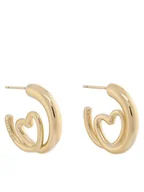 Kolczyki - Guess Kolczyki JUBE05 529JW Złoty - miniaturka - grafika 1