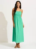 Sukienki - Seafolly Sukienka w kolorze zielonym - miniaturka - grafika 1