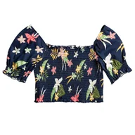 Bluzki damskie - Bluzka dziewczęca Roxy Sunday Night hiszpanka granatowa-104 - miniaturka - grafika 1