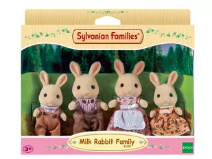 Sylvanian Families Rodzina biszkoptowych królików 4108 - Figurki dla dzieci - miniaturka - grafika 1