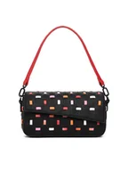 Torebki damskie - Desigual Torebka 25SAXP82 Czarny - miniaturka - grafika 1