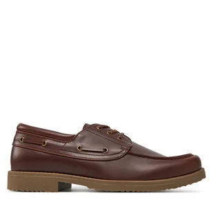 Mokasyny Jack&Jones Jfwdartmoor 12271006 Brązowy - Mokasyny męskie - miniaturka - grafika 1