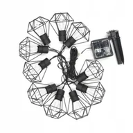 Lampy ogrodowe - Volteno Lampka solarowa wisząca hang /girlanda - miniaturka - grafika 1