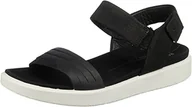 Moda i Uroda OUTLET - ECCO Damskie sneakersy Flowtw, czarny, 43 EU - miniaturka - grafika 1