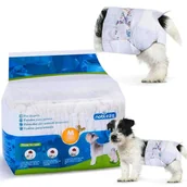 Maty do nauki czystości - Jednorazowe pampersy dla Psów M 44x31cm 12 szt - miniaturka - grafika 1