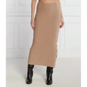 Spódnice - Calvin Klein Wełniana spódnica - miniaturka - grafika 1