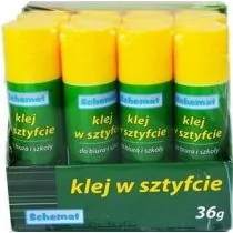 Schemat Klej w sztyfcie 36g (12szt) - Przybory szkolne - miniaturka - grafika 1