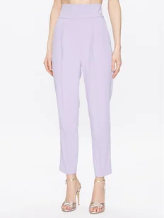 Pinko Spodnie materiałowe Natalia 100052 7624 Fioletowy Regular Fit - Spodnie damskie - miniaturka - grafika 1