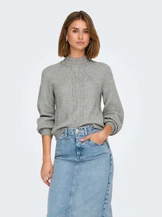 ONLY Sweter w kolorze szarym - Swetry damskie - miniaturka - grafika 1