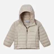 Kurtki i płaszcze dla dziewczynek - Kurtka młodzieżowa dziewczęca zimowa Columbia Powder Lite II Hooded Jacket 2090043191 141-149 cm (M) Beżowa (195981305173) - miniaturka - grafika 1