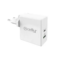 Akcesoria do tabletów i e-booków - Celly Ładowarka ładowarka ścienna Pro Delivery 30W USB/USB Type-C 6,4 cm biała twm_624885 - miniaturka - grafika 1