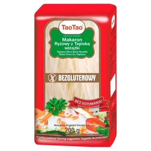TaoTao MAKARON RYŻOWY Z TAPIOKĄ 200G TAO-TAO zakupy dla domu i biura! TMR03 - Makaron - miniaturka - grafika 1