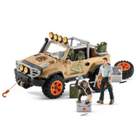 Figurki dla dzieci - Schleich Wild Life Pojazd terenowy z wyciągarką 42410 - miniaturka - grafika 1