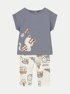 Legginsy - Mayoral Komplet t-shirt i legginsy 1738 Kolorowy Regular Fit - miniaturka - grafika 1