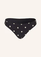 Stroje kąpielowe - Seafolly Dół Od Bikini Basic Daisychain schwarz - SEAFOLLY - miniaturka - grafika 1