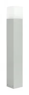 Lampy ogrodowe - Cube Nowoczesny słupek ogrodowy Max 70 cm srebrny CB-MAX 700 AL - miniaturka - grafika 1