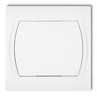 Wyłączniki światła i elektryczne - Karlik Łącznik jednobiegunowy podświetlany LOGO LWP-1L - miniaturka - grafika 1