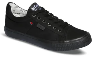 Lee Cooper, Trampki męskie, LCW-22-31-0897M, Czarne, Rozmiar 41 - Trampki męskie - miniaturka - grafika 1