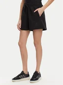 Spodenki damskie - adidas Szorty sportowe ALL SZN Fleece JI6529 Czarny Loose Fit - miniaturka - grafika 1