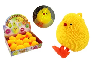 Gumowe Świecące Jeżyk W Zestawie 12 Sztuk - Dla Dzieci 12X9X6Cm - Zabawki sensoryczne - miniaturka - grafika 1