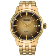 Zegarki męskie - Zegarek Męski Seiko SRPK48J1 złoty - miniaturka - grafika 1