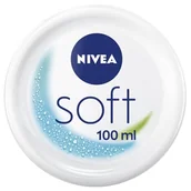 Kremy do twarzy - NIVEA Miękki odświeżający krem nawilżający (100 ml), lekki krem z witaminą E i 100% naturalnym olejkiem jojoba, szybko wchłaniający się krem do skóry dla odczuwalnie odprężającej skóry - miniaturka - grafika 1