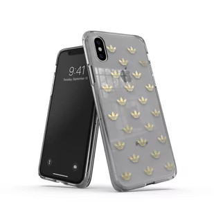 Adidas Oryginalne etui z motywem koniczyny, złote do iPhone X/Xs 8718846065351 - Etui i futerały do telefonów - miniaturka - grafika 2
