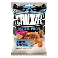 Krakersy - Crackzel Salted Caramel Pretzels 85g - miniaturka - grafika 1