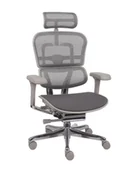 Fotele i krzesła biurowe - -5% z kodem EARTH - Ergonomiczny fotel biurowy Ergohuman 2 Elite GT Grey - miniaturka - grafika 1