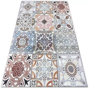 Modny winylowy dywan Portugalskie kafle 60x90 cm - Dywany - miniaturka - grafika 1