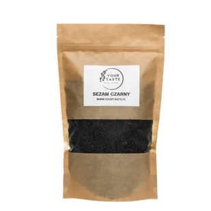 Your Taste, sezam czarny, 500 g - Zdrowa żywność - miniaturka - grafika 1