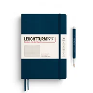 Notesy i bloczki - Notatnik Leuchtturm1917 Medium A5, linie, Deep Sea - miniaturka - grafika 1