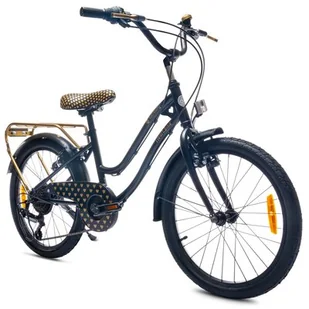 Sun Baby Heart Bike 20 cali dla dziewczynki Czarny 2023 - Rowery - miniaturka - grafika 1
