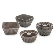 Foremki silikonowe do muffinek Anide mix 2 kształtów