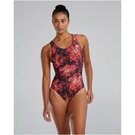 Stroje kąpielowe - Strój pływacki damski TYR Maxfit Swimsuit - Radiant Flare - miniaturka - grafika 1