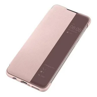 Huawei Smart View Flip Cover pokrowiec etui z klapką typu Smart Huawei P30 Lite różowy (51993078) - Etui i futerały do telefonów - miniaturka - grafika 4