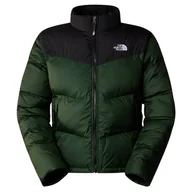 Kurtki męskie - Kurtka męska The North Face Saikuru puch syntetyczny zielona-XS - miniaturka - grafika 1
